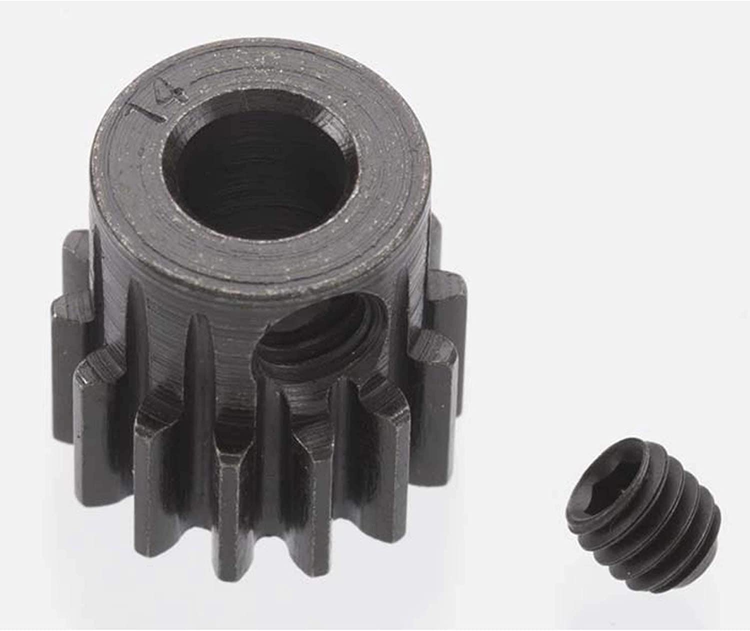 8614 Extra Hard 14T Blackened Steel 32P Pinion 5mm