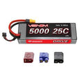1558 LiPo 2S 7.4V 5000mAh 25C Hardcase Uni Plug System