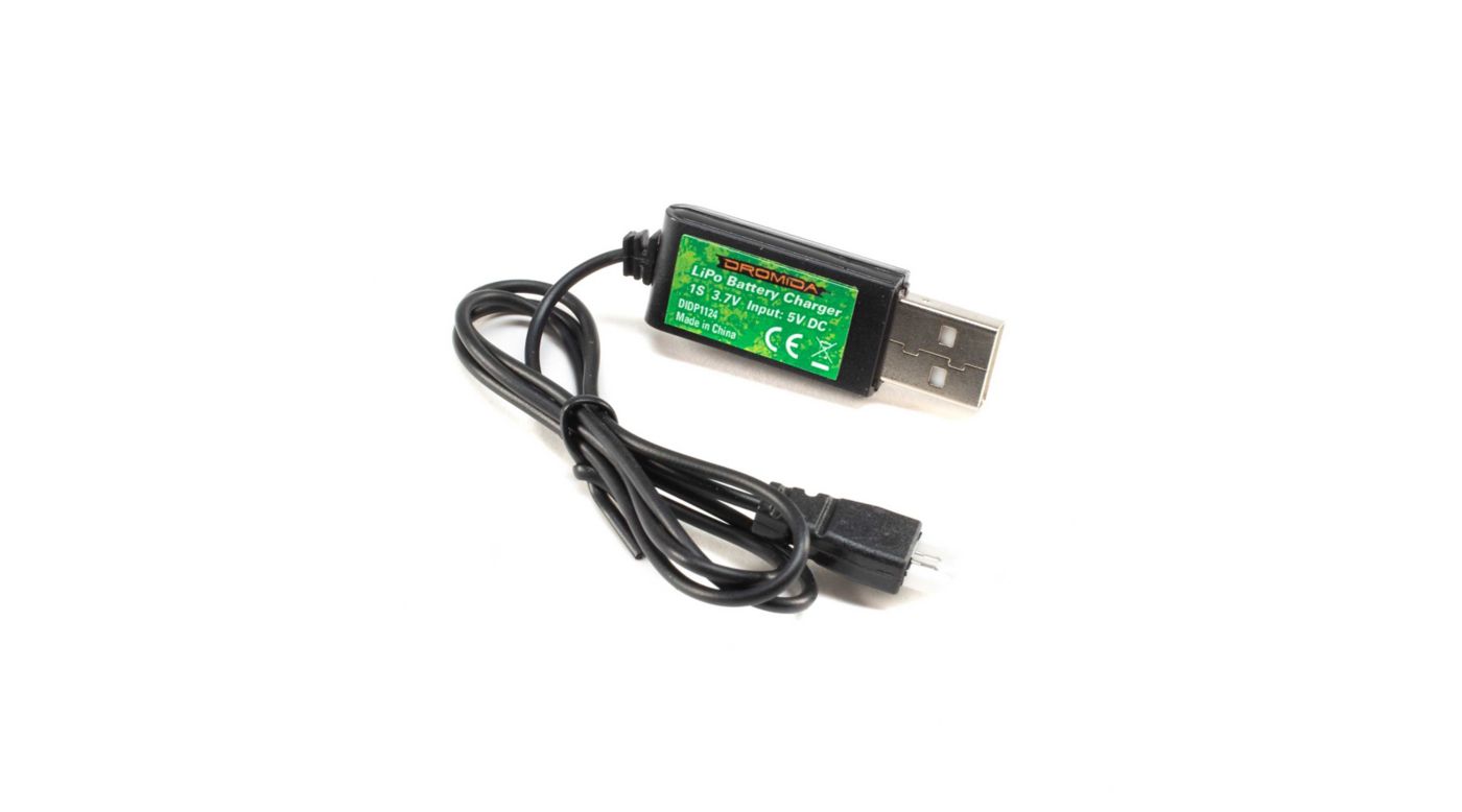 USB 1S LiPo Battery Charger Twin Explorer EP Gl