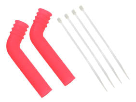 .21 RED EXHAUST DEFLECTOR