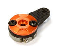 c25366orange futaba 25t c/f servo horn