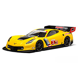 1/8 Chevrolet Corvette C7.R Clear Body:GT,Long WB (picture may not reflect actual product)