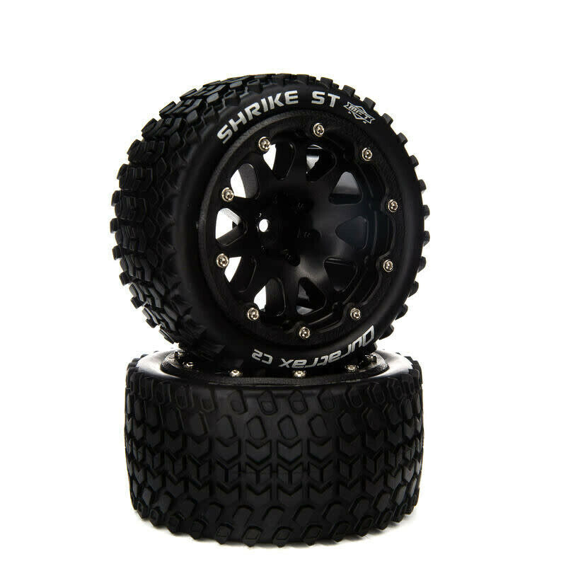 DTXC5543 Shrike ST 14mm Hex Belted 2.8" Mounted Front/Rear Tires (2)