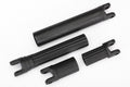 axles 8655 - Half shafts, center (internal splined (2)/ external splined (2)) (plastic parts only) -