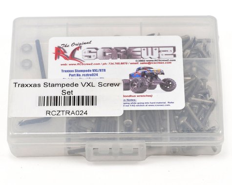 RC SCREWS STAMPEDE VXL ST/ST SCREWS