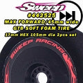 Sweep MAX FORWARD SOFT FOAM TIRES for GT8 17mm HEX 2pcs set