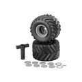Renegade Tire, Yellow Compound, Sliver #3414S Wheel (2)