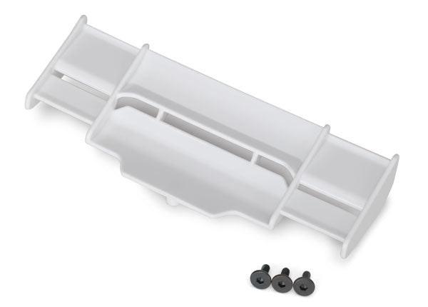 Wing, Rustler® 4X4 (white)/ 3x8 FCS (3)