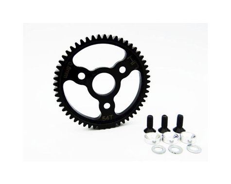 SJT254 Steel 54T 32P Spur Gear Silver