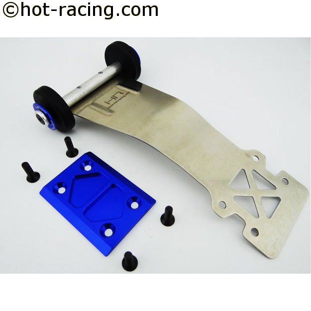 stainless Steel Wheelie Bar - Electric Stampede Rustler