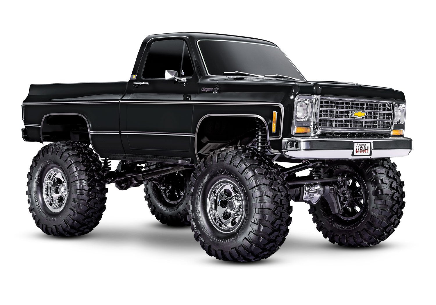TRAXXAS TRX-4 SCALE AND TRAIL CRAWLER W/ 79 CHEVY TRUCK BODY RTR