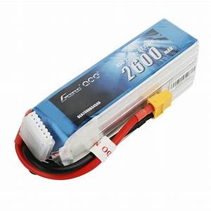 Gens Ace 2600mAh 6S 22.2V 45C Lipo Battery Pack With XT60 Plug