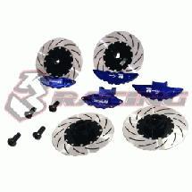 Caliper & Brake Disc Set For D4(Blue)