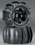 1179-11 Sling Shot 3.8" Sand Tire Mounted 17mm Fr/Re