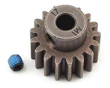 Gear, 17-T pinion 1.0 metric pitch fits 5mm shaft