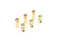 Gold Bullet Connector Set, 6.5mm (3)