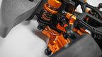 SPT2-S04OR YEAH  RACING HPI SPRINT 2 ORANGE ALUMINUM RWD DRIFT CONVERSION KIT