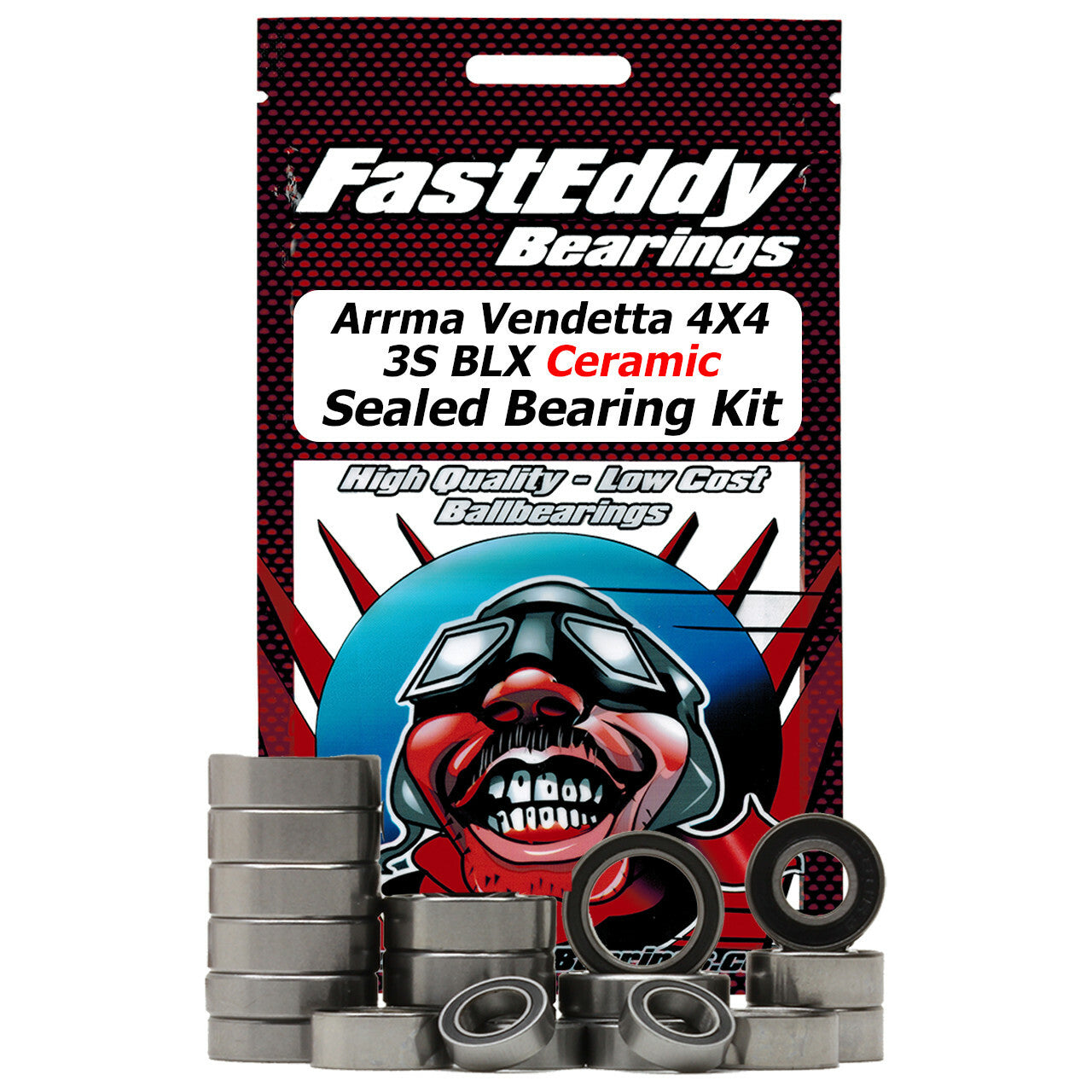 Arrma Vendetta 4X4 3S BLX Ceramic Sealed Bearing Kit