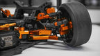 SPT2-S04OR YEAH  RACING HPI SPRINT 2 ORANGE ALUMINUM RWD DRIFT CONVERSION KIT