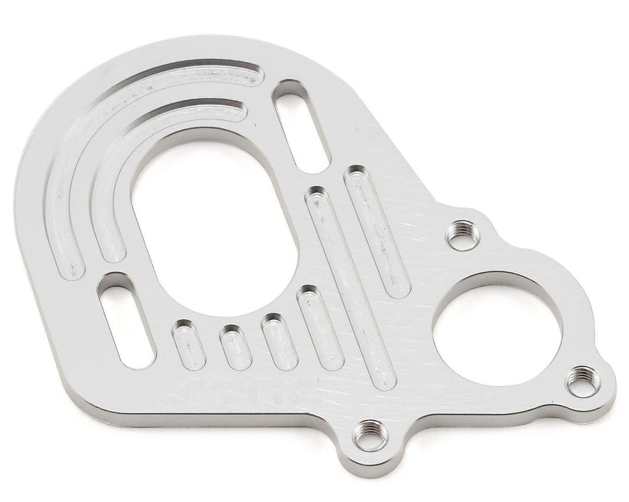 STA30491S CNC Mach Alum Motor Plate Silver Wraith