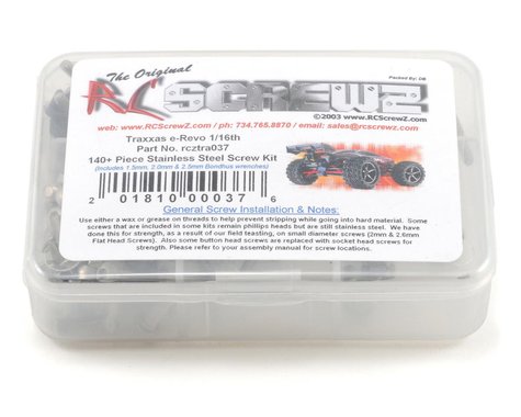 TRA037 1/16 E-Revo SS Screw Kit