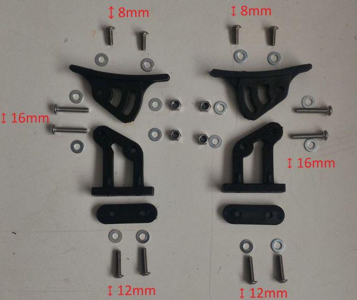 DELTA PLASTIK ADJUSTABLE WING MOUNT