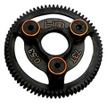 STE873 STEEL 73 TOOTH 48P SPUR GEAR SLASH ORANGE