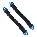 Suspension Travel Limit Straps, 90mm, Blue, 2pcs