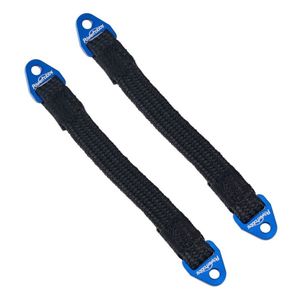 Suspension Travel Limit Straps, 90mm, Blue, 2pcs