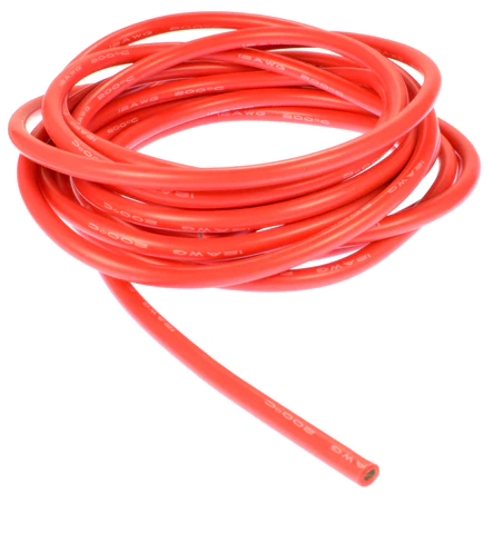 APEX RC PRODUCTS 3M / 10' RED 12 GAUGE AWG SUPER FLEXIBLE SILICONE WIRE #1140