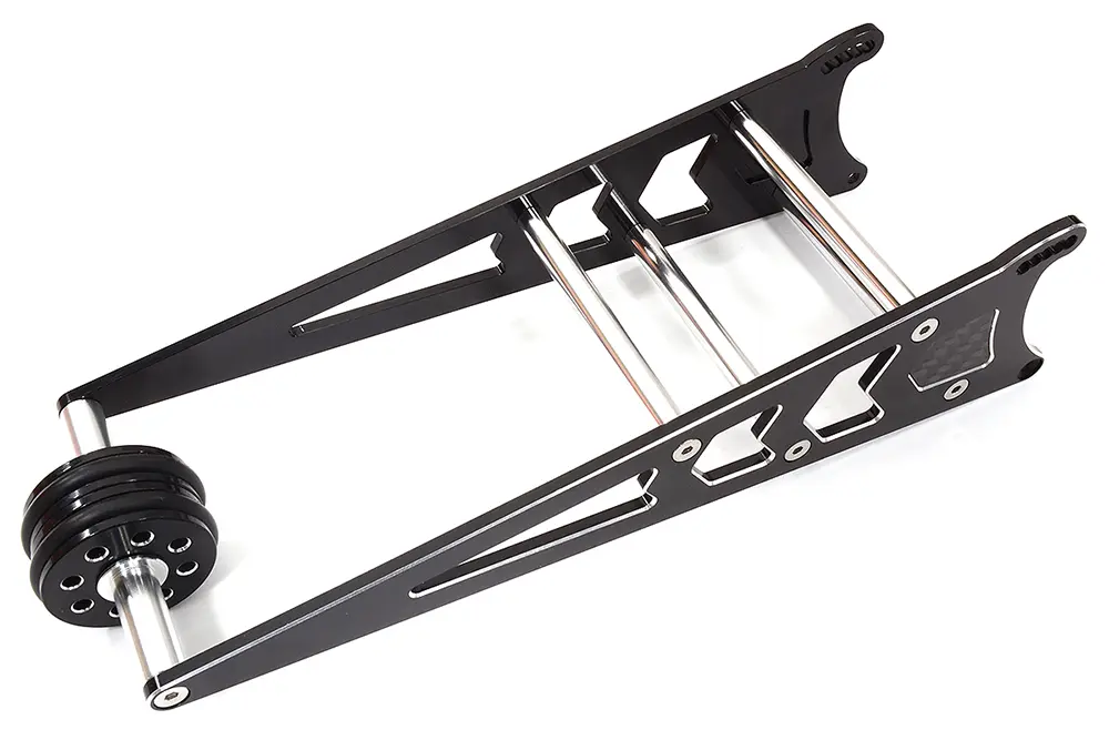 Billet Machined Wheelie Bar Set for Traxxas 1/10 Drag Slash 2WD C32311BLACK