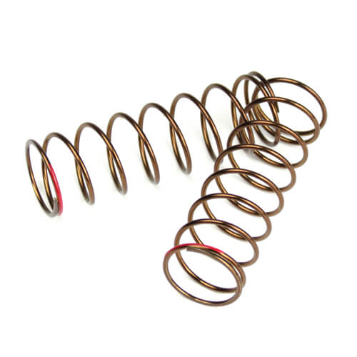 Shock Spring Set(Rr,1.3x8.875,3.22lb/in,63mm,Red)