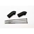HOBAO SILICONE PIPE TUBE BLACK (2PCS)