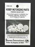 Assorted Plastic Pinion Gear Set (1.9mm ID) (20pcs)
