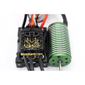 Mamba Micro X2, 16.8V, Waterproof ESC WITH 0808-4100KV Combo This is the perfect upgrade for 1:18 scale RC vehicles, up to 3S LiPo and weighing in at up to 2.25lbs. Vehicles include: Traxxas Slash 4x4 1/16th, Losi Mini-T 2.0, Traxxas LaTrax Rally, Traxxas
