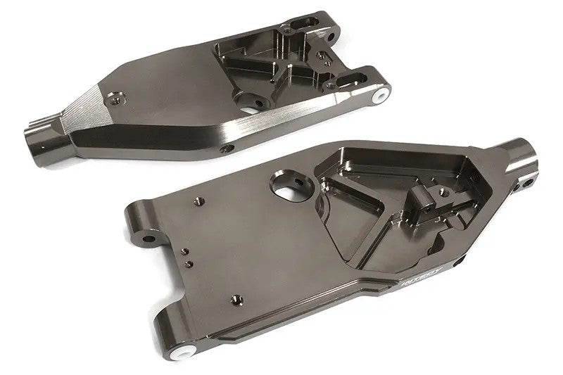 Billet Machined Front Lower Arms for Arrma 1/5 Kraton 4X4 8S BLX Speed Monster C30187GREY