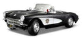 1/18 1957 Corvette Police Car (Black and White)