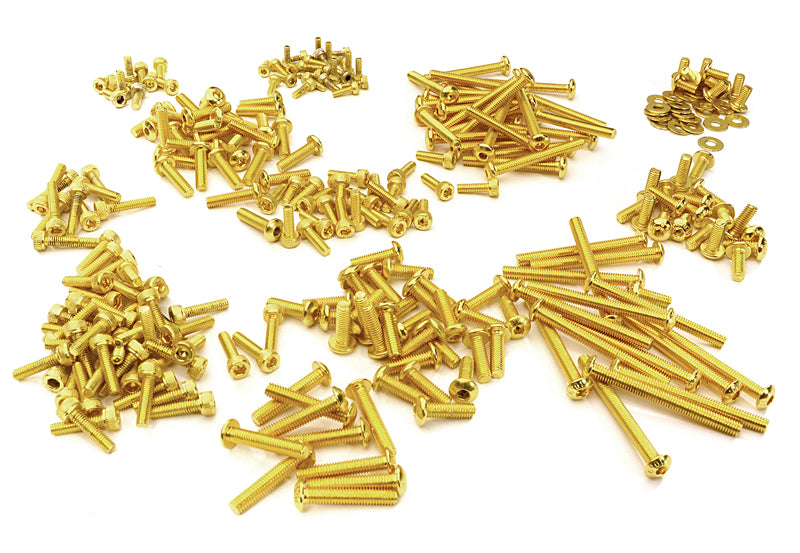 Replacement Screw Set for Traxxas TRX4 Scale & Trail Crawler C27928GOLD