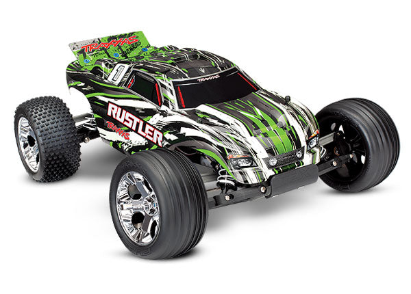 Rustler: 1/10 Scale Stadium Truck with TQ 2.4 GHz radio system (Ground shipping included in online price to the lower 48 states)