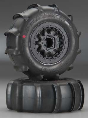 1158-17 Sling Shot SC 2.2"/3.0" XTR Tires (2) Mounted