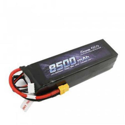 Gens ace 14.8V 50C 4S 8500mAh Lipo Battery Pack with XT60 Plug for Xmaxx 8S Car