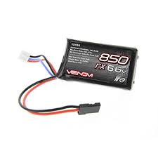 15151 LiFe 2S 6.6V 850mAh 10C UNI Receiver Plug