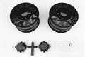 American Force H01 Contra Wheels (Black w/ Black Cap) DL- Series 2pcs