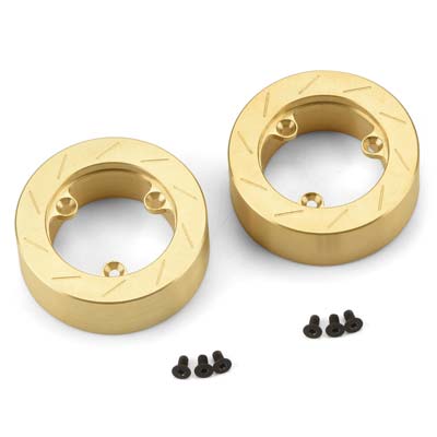 6292-01 Brass Brake Rotor Weights (2) for 6 Lug 12mm