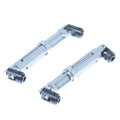 Machined Aluminum Center Drive Shaft (2pcs)(Silver)