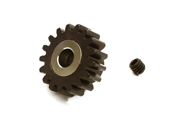 Billet Machined 17T Pinion Gear for Arrma 1/8 Kraton 6S BLX (MOD1) C28750GREY