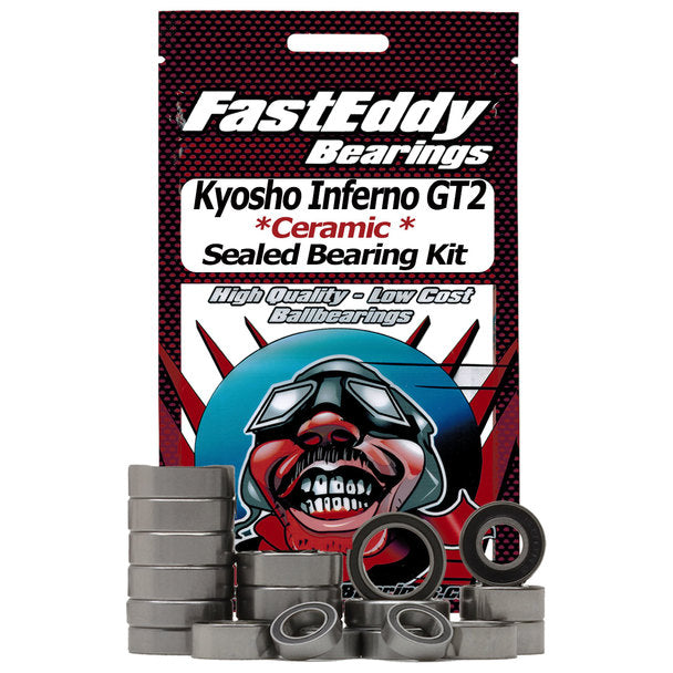 Kyosho Inferno GT2 Ceramic Rubber Sealed Bearing Kit