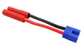 Common Sense RC HXT 4mm to EC3 Male Conversion Adapter