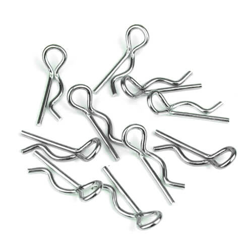 Body Clips (angled, 10pcs)