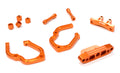 C25812ORANGE Rear Bumper Set 1/10 Telluride 4x4